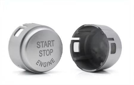START STOP - Buton Capac Start Stop Dedicat BMW F25 X3, Argintiu