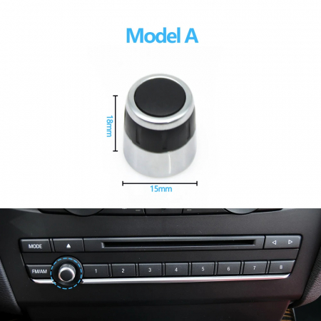 Buton Capac Consola Volum Audio Radio CD Dedicat BMW X3 F25 X4 F26, Model A [1]