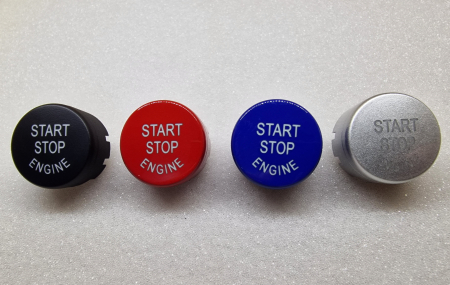 Buton Capac Start Stop Dedicat BMW Seria F si G, Albastru [3]