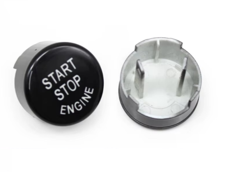 X4 G02 X4M F98 - Buton Capac Start Stop Dedicat BMW Seria F si G, Negru Lucios