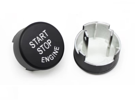 X4 G02 X4M F98 - Buton Capac Start Stop Dedicat BMW Seria F si G, Negru Mat