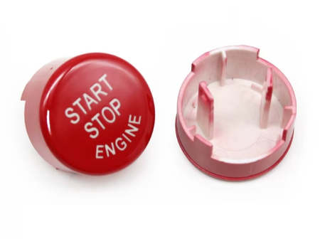 X4 G02 X4M F98 - Buton Capac Start Stop Dedicat BMW Seria F si G, Rosu