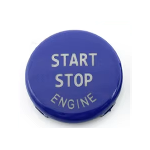 X3 E83 - Buton Capac Start Stop Dedicat BMW Integral seria E, Albastru