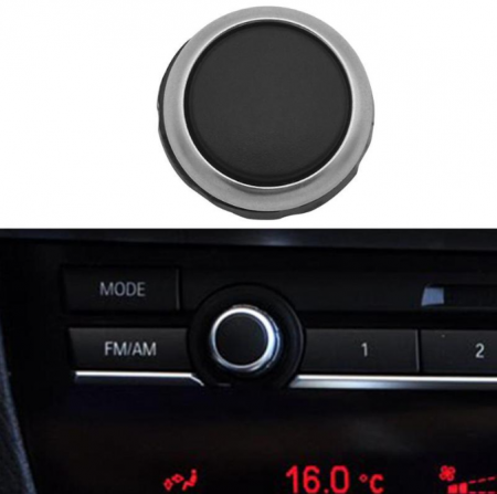 Buton Capac Volum Audio Radio Sunet Dedicat BMW F01 F02 F06 F07 F10 F11 F13 F15 F16, fara logo  [1]