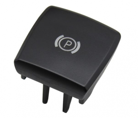 FRANA de MANA (P) - Buton Capac Frana Mana Parcare Dedicat BMW E70 E71 X5 X6, Negru 