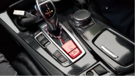 Buton Frana Parking BMW F01 F02 F06 F12 F07 F10 F11 F15 F16 F25 F26, Facelift, Rosu [8]