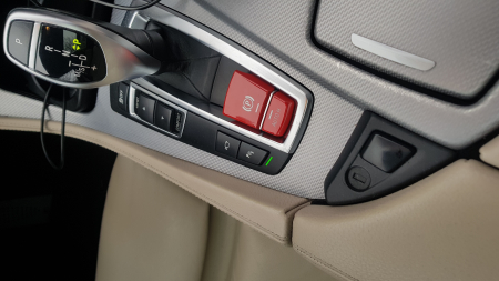 Buton Frana Parking BMW F01 F02 F06 F12 F07 F10 F11 F25 F26, NonFacelift, Rosu [12]