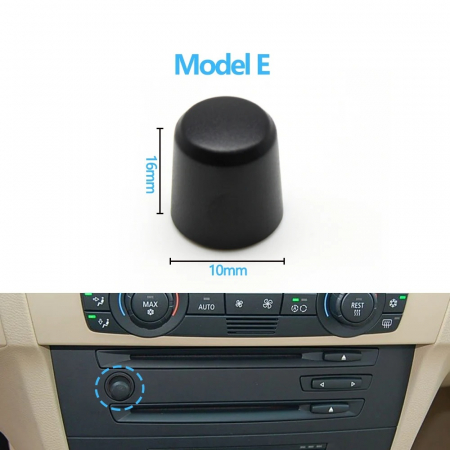 Buton Rotita Consola Radio Dedicat BMW E90 E81 E82 E87 E88, Volum Audio, E [1]