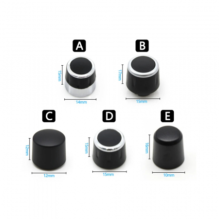 Buton Rotita Consola Radio Dedicat BMW E90 E81 E82 E87 E88, Volum Audio, E [2]