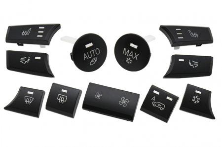 X6 E71 - Set 11 Butoane Panou Clima Ventilatie AC Dedicat BMW X5 X6 E70 E71