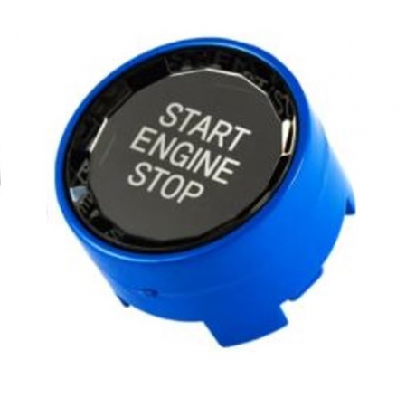 X3 G01 X3M F97 - Buton Start Stop Cristal Fseries F30 F34 F36 F15 F16, Albastru