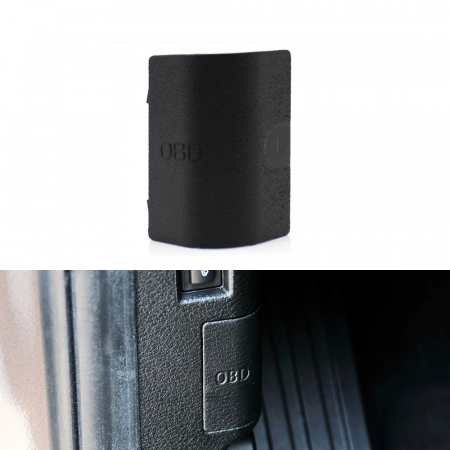 Trim Ornament Capac Masca Mufa OBD Dedicat BMW F25 F26 X3 X4, Negru [1]