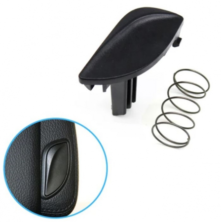 PIESE INTERIOR - Capac Ornament Ajustare Tetiera Dedicat BMW F10 F11 F06 F07 F01 F02 E70 E71 X5 X6, Negru