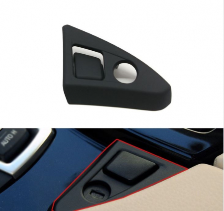 Buton Ornament Cotiera Dedicat BMW Seria 5 F10 F11, NonFacelift, Negru [2]