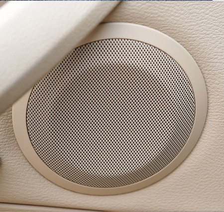 Grila Sita Boxa Difuzor Usa Dedicat BMW Seria 3 E90 E91 E92 E93 X1 E84, Bej [2]