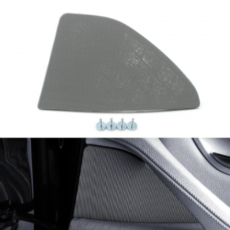 Grila Sita Capac Difuzor Boxa Usa Portiera Dedicat BMW Seria 5 F10 F11, Spate, Dreapta, Gri [1]