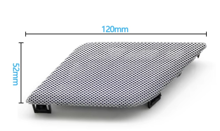 Grila Sita Capac Difuzor Boxa Usa Portiera Dedicat BMW X3 X4 iX3 G01 G02 F97 F98, Tweeter, Stanga [1]