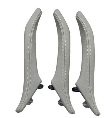 Set 3 Manere Complete Usi Pasageri Dedicat BMW Seria 5 F10 F11, Gri