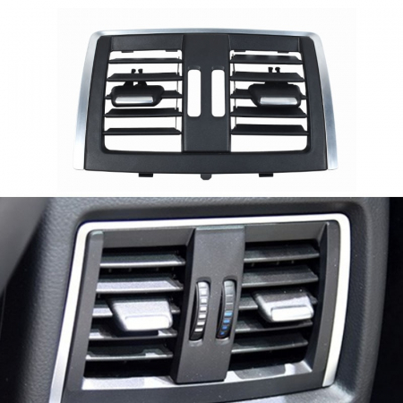 Grila Ventilatie Aer Dedicat BMW F20 F22 F30 F31 F32 F33 F34 F35 F36 F82 F83, Spate, Cu Crom [5]