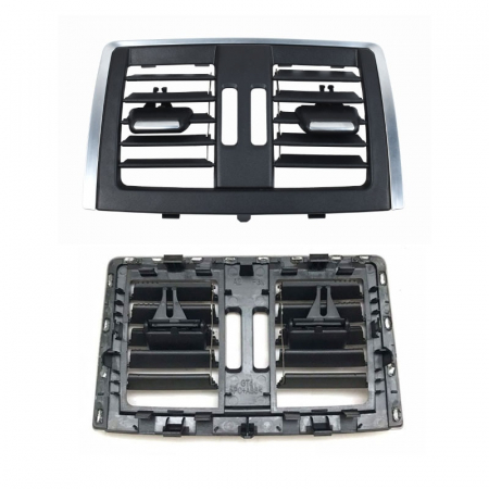 Grila Ventilatie Aer Dedicat BMW F20 F22 F30 F31 F32 F33 F34 F35 F36 F82 F83, Spate, Cu Crom [1]