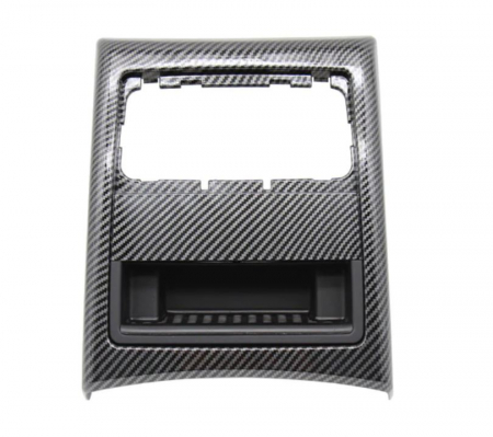 E90 E91 E92 E93 - Trim Ornament Rama Grila Ventilatie Aer Dedicat BMW Seria 3 E90 E91, Standard, Negru Carbon