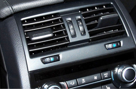 Grila Ventilatie Aer Dedicat BMW Seria 5 F10 F11, Climatronic, fara insertii crom [4]