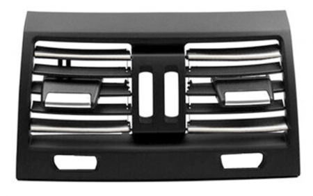 Grila Ventilatie Aer Dedicat BMW Seria 5 F10 F11, Climatronic, cu insertii crom