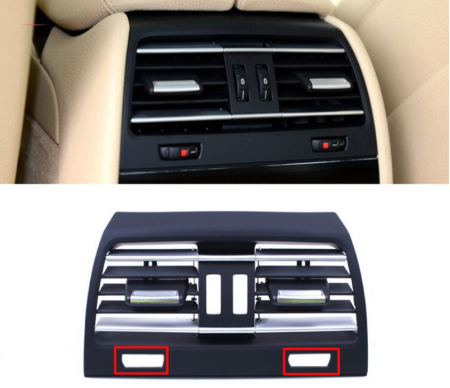 Grile Ventilatie Aer Dedicat BMW Seria 7 F01 F02, Spate, climatronic [3]