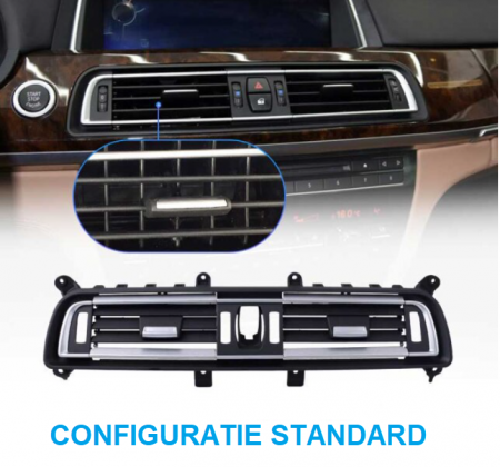 Grile Ventilatie Aer Dedicat BMW Seria 7 F01 F02, Central, standard [1]