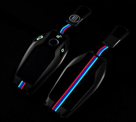 Husa Breloc Protectie Cheie Telecomanda Dedicat BMW G01 G02 G05 G06 G07 G11 G12 G20 G30, Rosu [4]