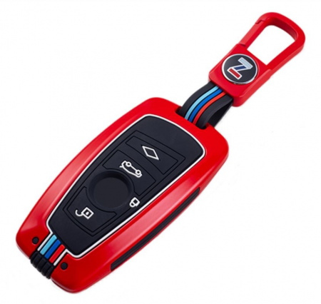 HUSE CHEIE F - Husa Breloc Protectie Cheie Telecomanda Dedicat BMW F01 F06 F10 F11 F13 F25 F30 F31 F32 F34, Rosu