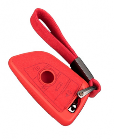 SERIA 8 - Husa Protectie Cheie Breloc BMW Performance, Rosu