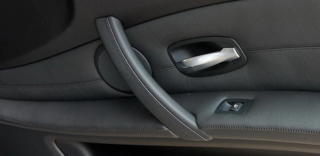 Maner Complet Usa Portiera Dedicat BMW Seria 5 E60 E61, Dreapta, Negru [2]