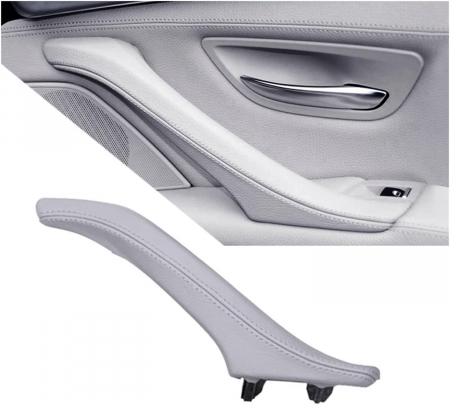 Maner Complet Usa Portiera Dedicat BMW Seria 5 F10 F11, Dreapta, Gri [1]
