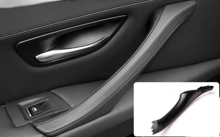 Maner Interior Usa Dedicat BMW Seria 5 F10 F11, Stanga, Negru [1]