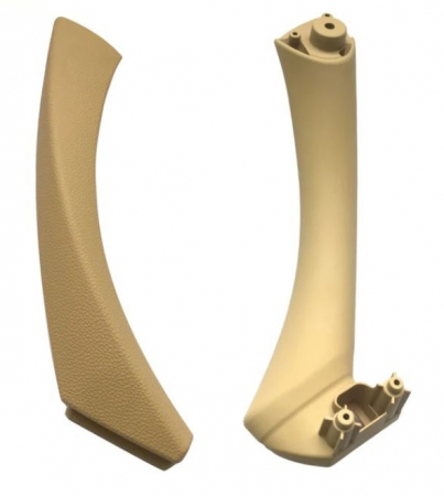 E90 E91 E92 E93 - Maner Complet Usa Portiera Dedicat BMW Seria 3 E90 E91 E92 E93, Dreapta, Bej