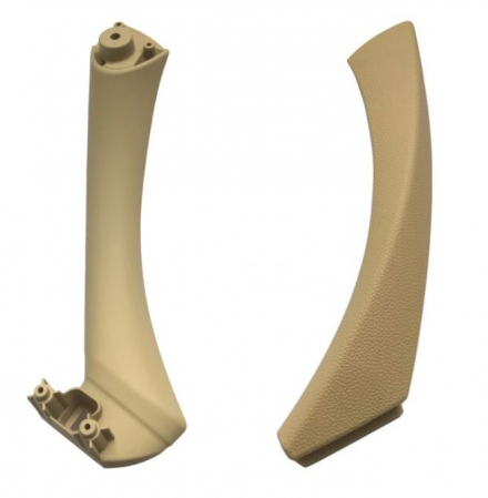 E90 E91 E92 E93 - Maner Complet Usa Portiera Dedicat BMW Seria 3 E90 E91 E92, Stanga spate, Bej