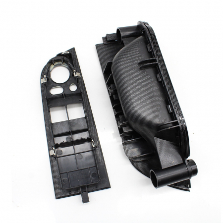 Maner Ornament Butoane Gemuri Oglinzi Sofer BMW Seria 3 M3 E92, Stanga, Negru Carbon [2]