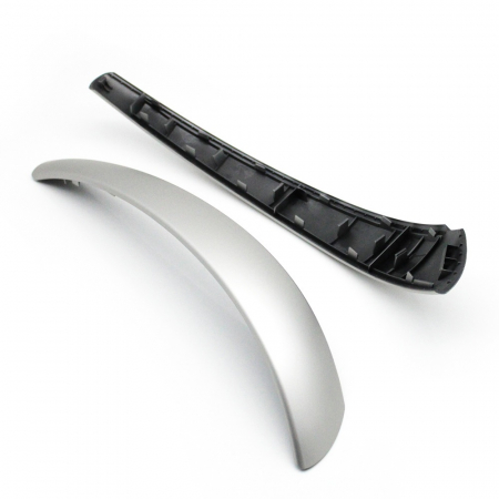MANERE - Set 2 Manere Usi Portiera Dedicat BMW Seria 1 E81 E82 E87 E88, Argintiu