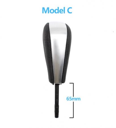 Maneta Schimbator Selector Cutie Automata Dedicat BMW E87 E90 E84 E89, Argintiu, 65mm, Facelift [1]