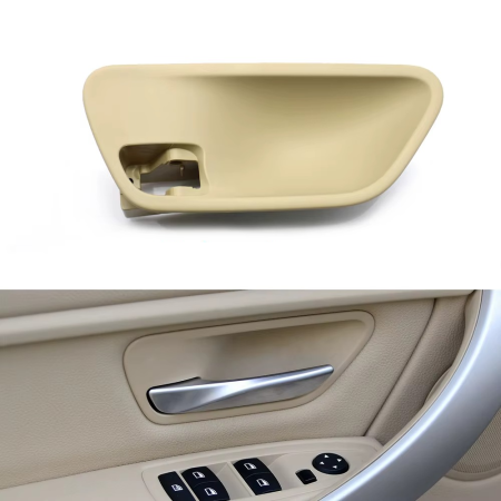 Ornament Levier Usa Portiera Dedicat BMW F30 F34 F36 F32 F33 F82 F83, Stanga, Bej [1]