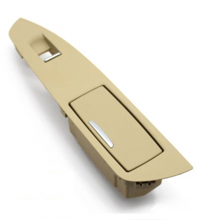 F01 F02 - Trim Ornament Maner Usa Scrumiera Spate Dedicat BMW Seria 7 F01 F02, NonFacelift, Dreapta, Bej