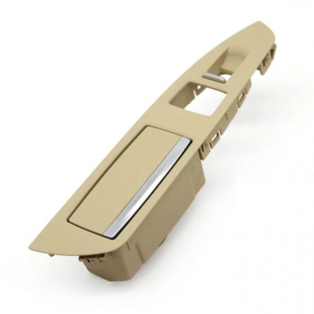 F01 F02 - Trim Ornament Maner Usa Scrumiera Spate Dedicat Seria 7 F01 F02, Facelift, Stanga, Bej