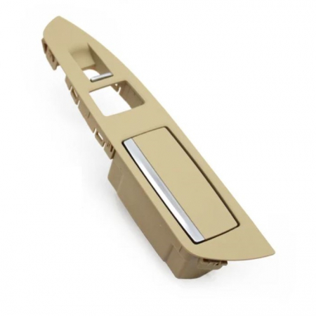 F01 F02 - Trim Ornament Maner Usa Scrumiera Spate Dedicat Seria 7 F01 F02, Facelift, Dreapta, Bej