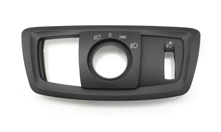 BLOC LUMINI - Ornament Masca Buton Bloc Lumini Faruri Dedicat BMW F20 F21 F22 F23 X1 F48 F49 X2 F39, Model A