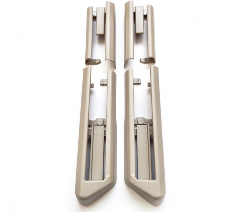Set 4 Piese Ornament Masca Sina Scaun Fata Dedicat BMW F01 F02 F07 F10 F11, Facelift, Oyster