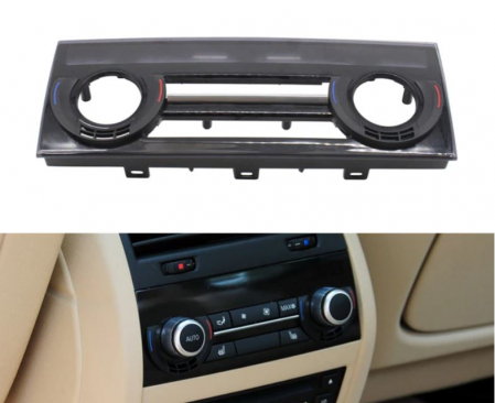 Trim Ornament Masca Consola Clima Cotiera Spate Dedicat BMW F01 F02 F06 F07 F10 F11 F15 F16, NonFacelift [2]