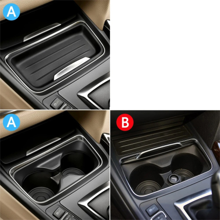 Ornament Tava Suport Pahare Consola Centrala Dedicat BMW F30 F31 F34 F35 F32 F33 F36 M3 M4 [5]