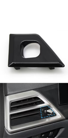 Ornament Pin Grila Ventilatie Aer Dedicat BMW G42 G20 G21 G28N G22 G23 G26 G80 G81, Stanga [1]