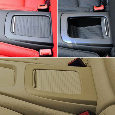 Rulou Ornament Suport Pahare Bancheta Dedicat BMW E92 E93, Bej [2]